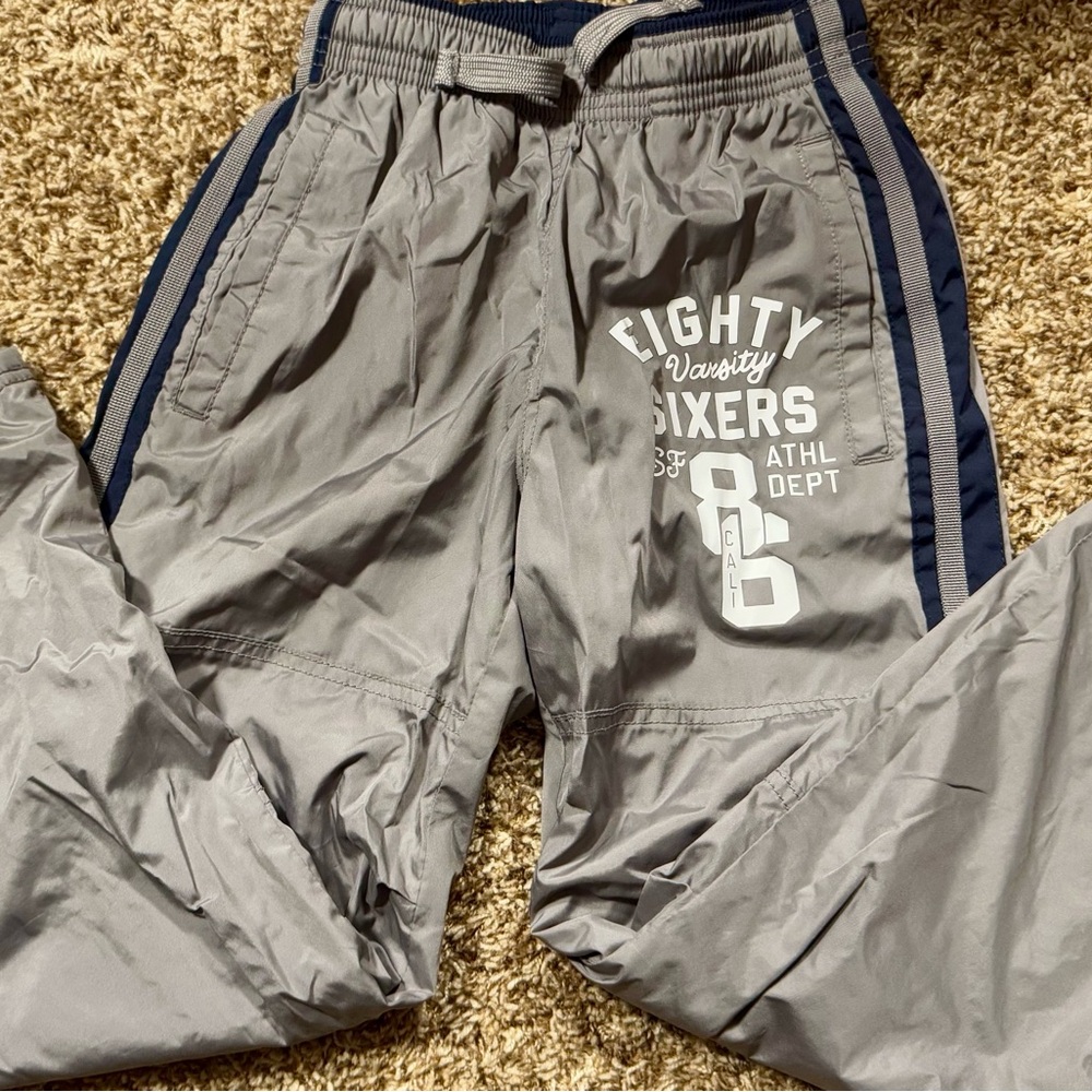 Eighty Sixers Gray Track Pants